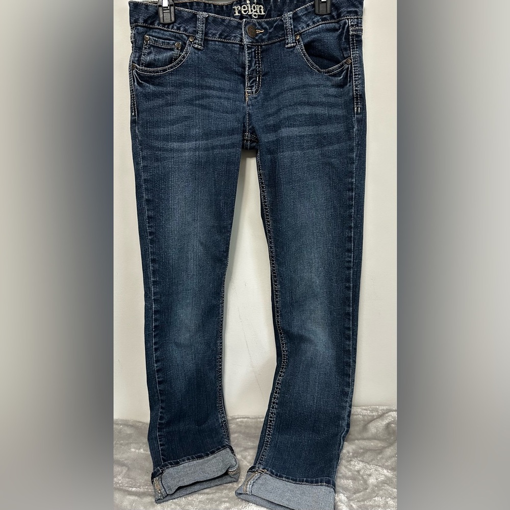 Reign Women's Indigo Skinny Jeans